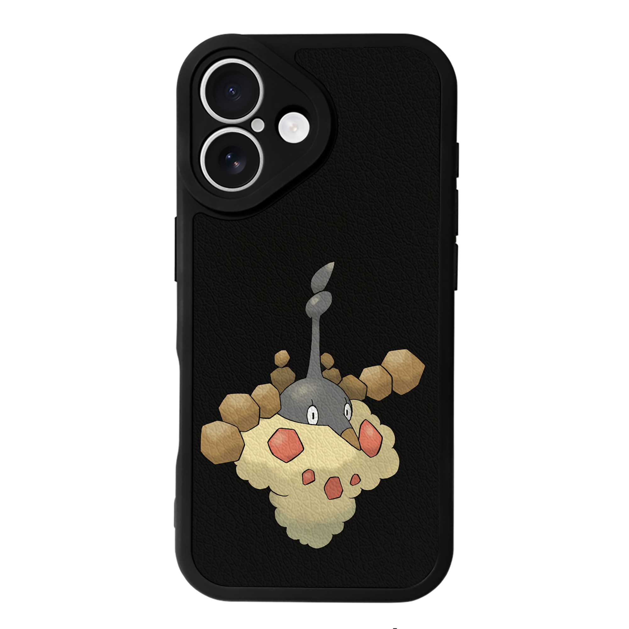 （画像用） ポケットモンスター Pokémon 【iPhone 16シリーズ対応】シリコンスマホケース（レザー調） 材質：シリコン